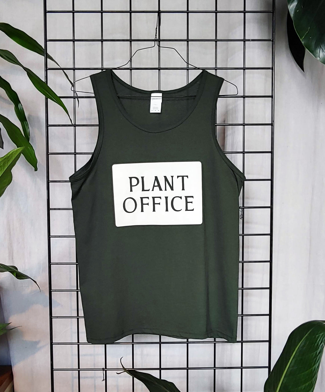Plant Office Tank Top